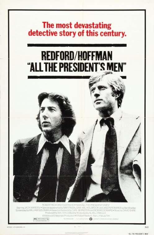 Imagem do Poster do filme 'Todos os Homens do Presidente (All the President's Men)'