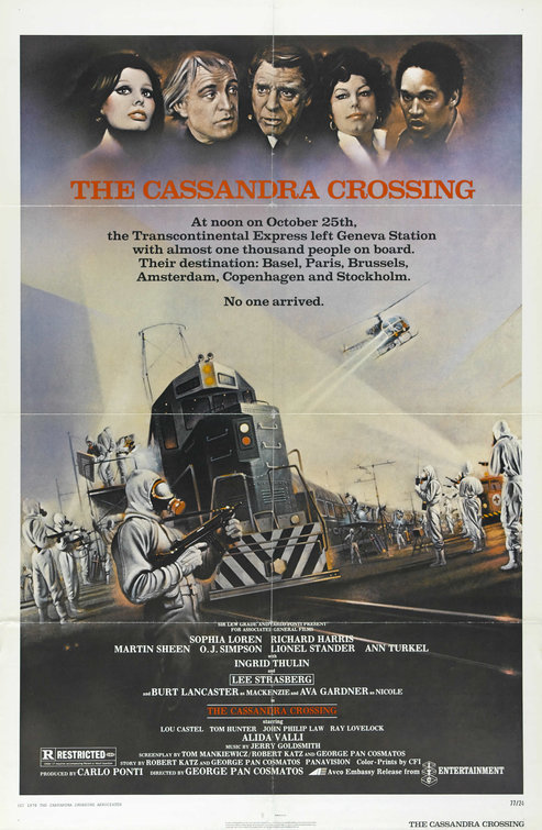 Imagem do Poster do filme 'A Travessia de Cassandra (The Cassandra Crossing)'