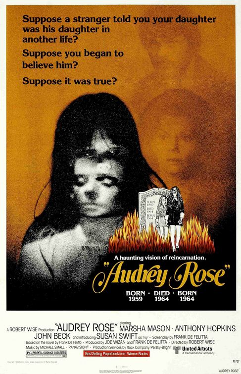 Imagem do Poster do filme 'As Duas Vidas de Audrey Rose (Audrey Rose)'