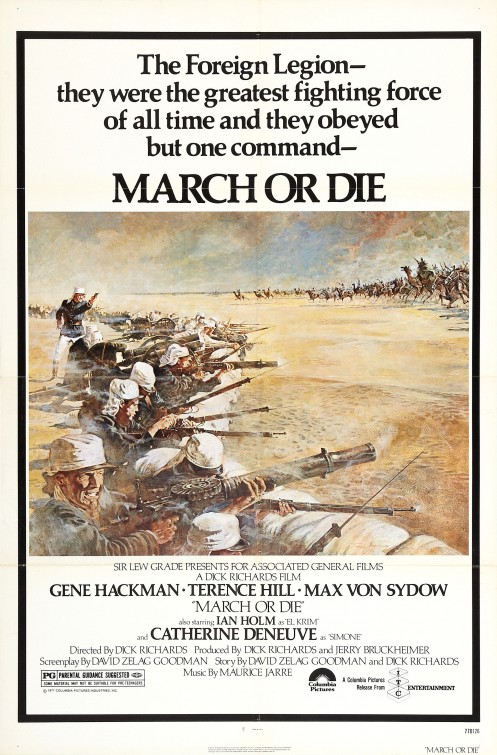 Imagem do Poster do filme 'Marcha ou Morre (March or Die)'