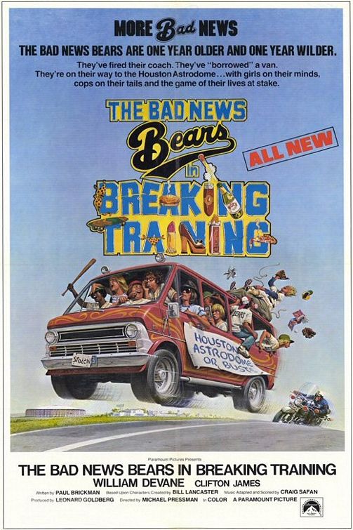 Imagem do Poster do filme 'The Bad News Bears in Breaking Training'