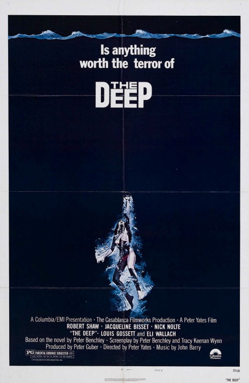 Imagem do Poster do filme 'O Fundo do Mar (The Deep)'