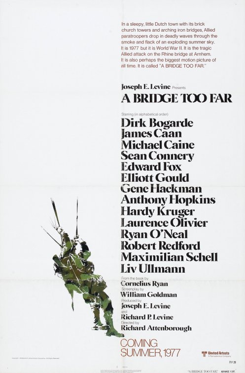 Imagem do Poster do filme 'Uma Ponte Longe Demais (A Bridge Too Far)'