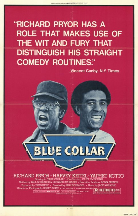 Imagem do Poster do filme 'Vivendo na Corda Bamba (Blue Collar)'