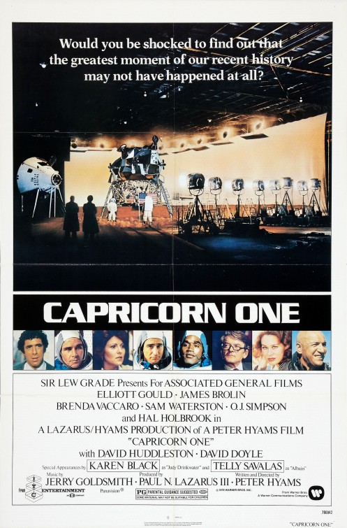 Imagem do Poster do filme 'Capricórnio Um (Capricorn One)'