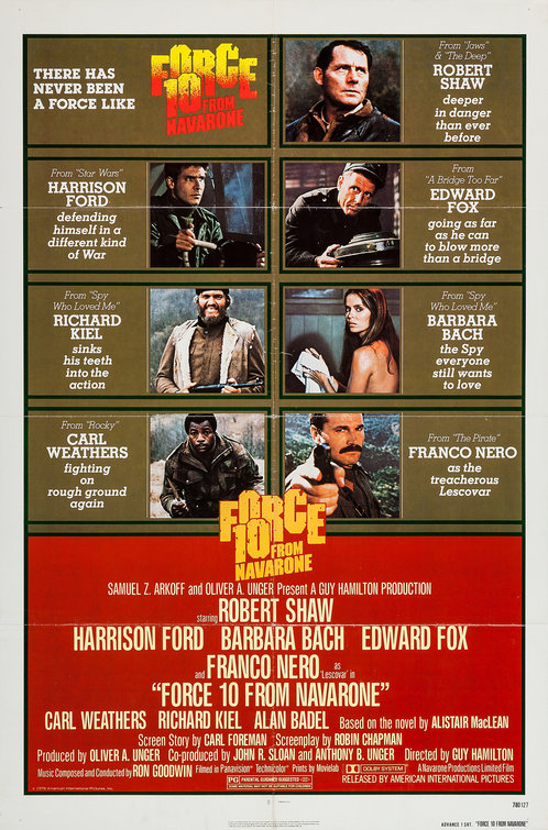 Imagem do Poster do filme 'Comando 10 de Navarone (Force 10 From Navarone)'