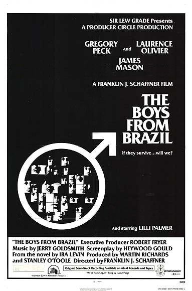 Imagem do Poster do filme 'Os Meninos do Brasil (The Boys from Brazil)'