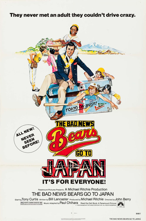 Imagem do Poster do filme 'The Bad News Bears Go to Japan'