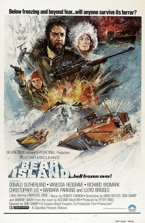 Imagem do Poster do filme 'A Ilha dos Ursos (Bear Island)'