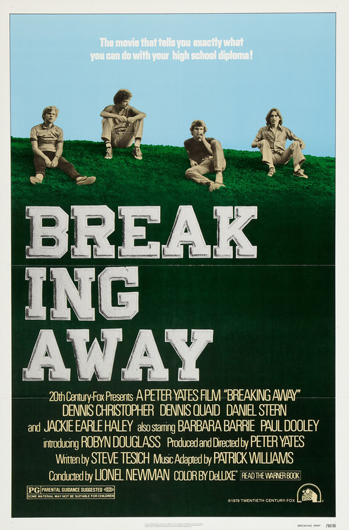 Imagem do Poster do filme 'O Vencedor (Breaking Away)'