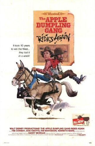 Imagem do Poster do filme 'The Apple Dumpling Gang Rides Again'