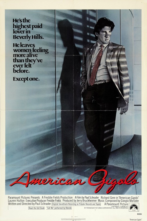Imagem do Poster do filme 'American Gigolo'