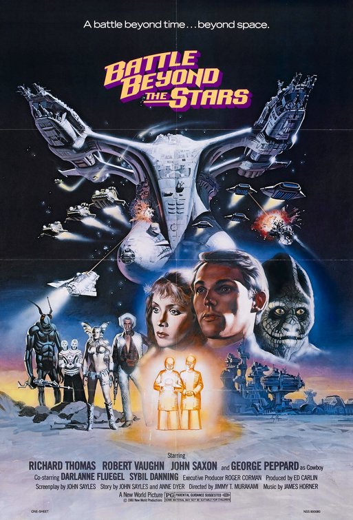 Imagem do Poster do filme 'Mercenários das Galáxias (Battle Beyond the Stars)'