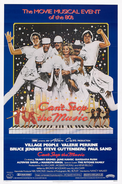 Imagem do Poster do filme 'A Música Não Pode Parar (Can't Stop the Music)'