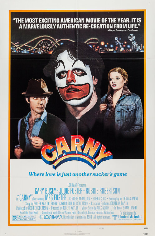 Imagem do Poster do filme 'O Circo da Morte (Carny)'