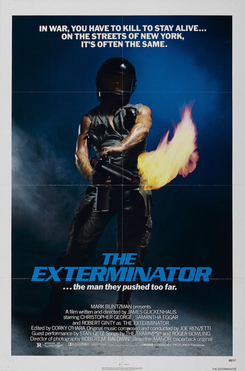 Imagem do Poster do filme 'O Exterminador (The Exterminator)'