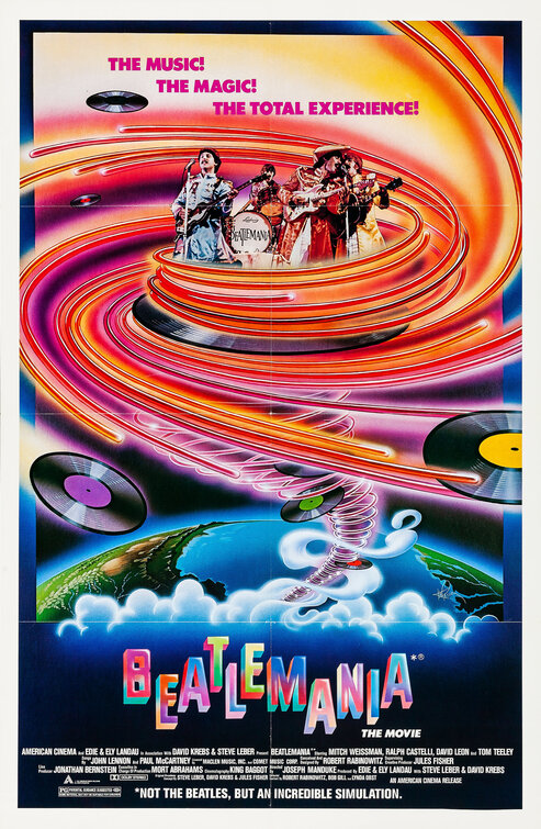Imagem do Poster do filme 'Beatlemania'