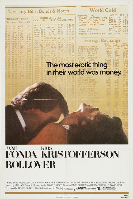 Imagem do Poster do filme 'Amantes & Finanças (Rollover)'