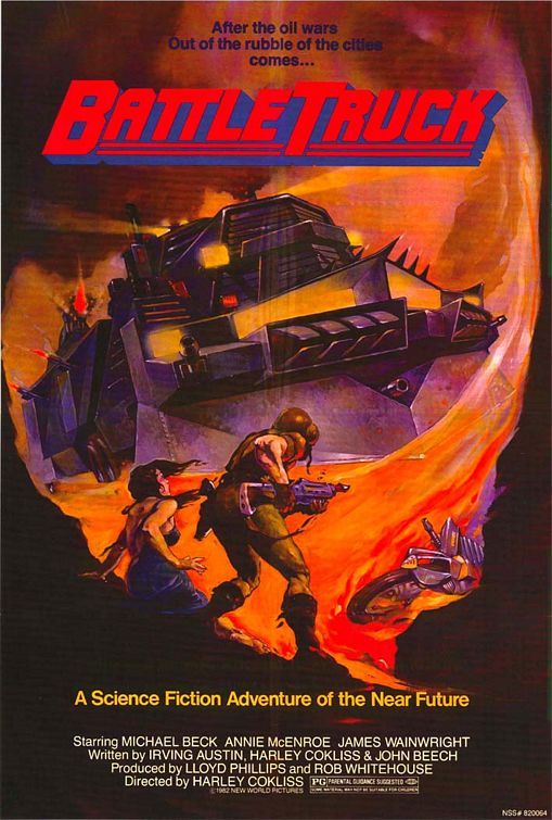 Imagem do Poster do filme 'Blindado Mortal (Battletruck (aka Warlords of the 21st Century))'