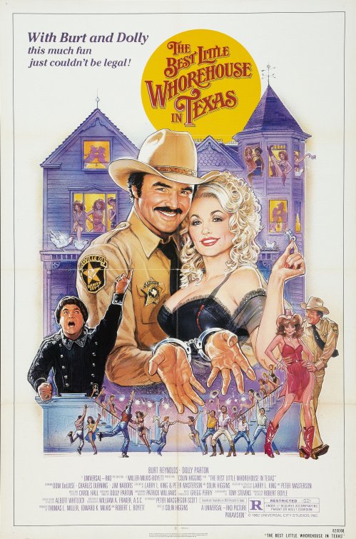 Imagem do Poster do filme 'A Melhor Casa Suspeita do Texas (The Best Little Whorehouse in Texas)'