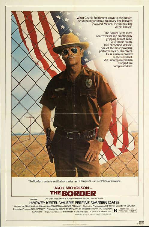 Imagem do Poster do filme 'Fronteira da Violência (The Border)'