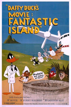 Imagem do Poster do filme 'Patolino: A Ilha Fantástica (Daffy Duck's Movie: Fantastic Island)'