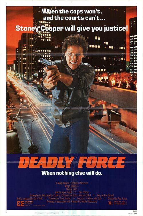 Imagem do Poster do filme 'Força Mortal (Deadly Force)'