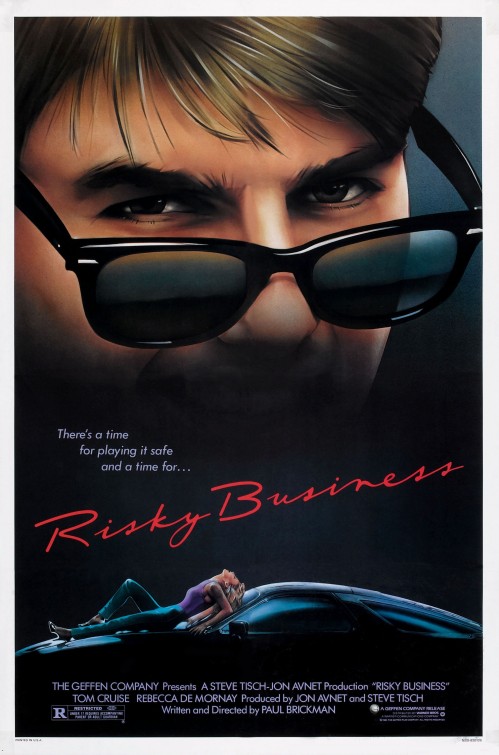 Imagem do Poster do filme 'Negócio Arriscado (Risky Business)'