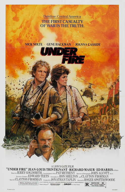 Imagem do Poster do filme 'Sob Fogo Cerrado (Under Fire)'