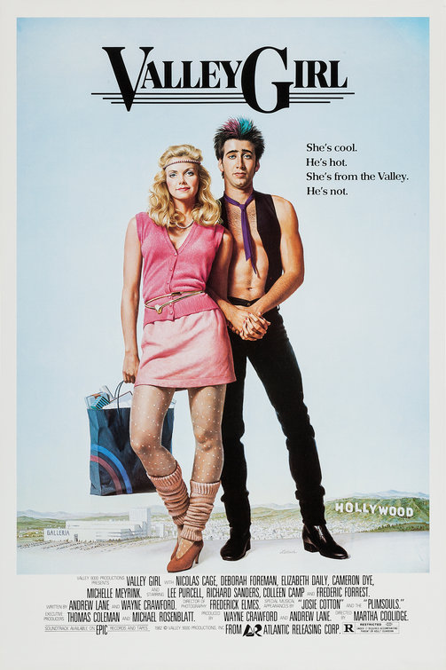 Imagem do Poster do filme 'Sonhos Rebeldes (Valley Girl)'