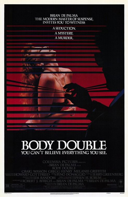 Imagem do Poster do filme 'Dublê de Corpo (Body Double)'