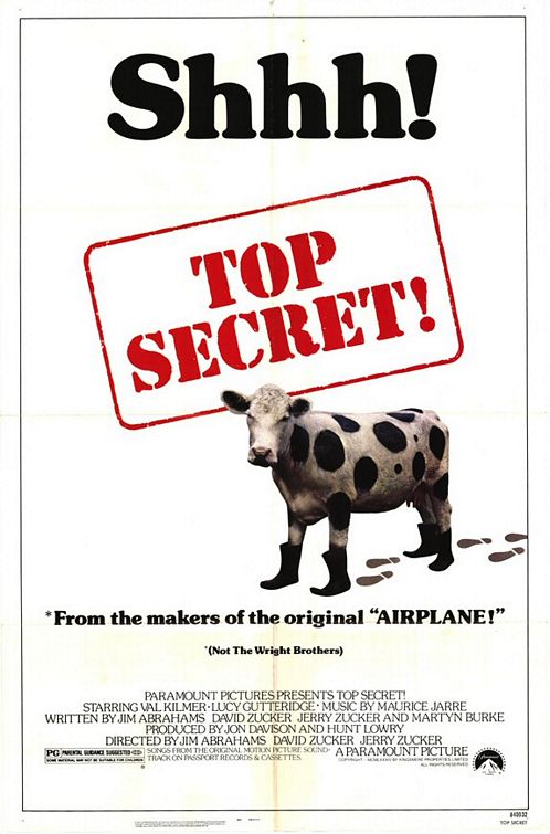 Imagem do Poster do filme 'Top Secret!: Superconfidencial (Top Secret!)'