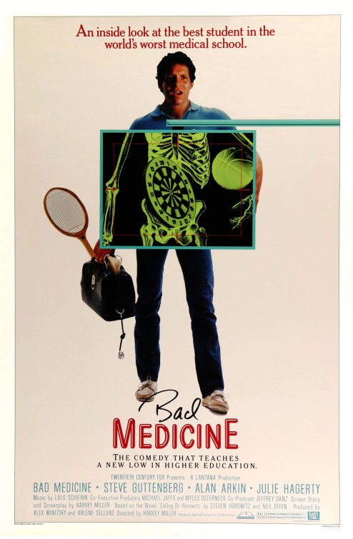 Imagem do Poster do filme 'Esses Médicos Muito Loucos (Bad Medicine)'