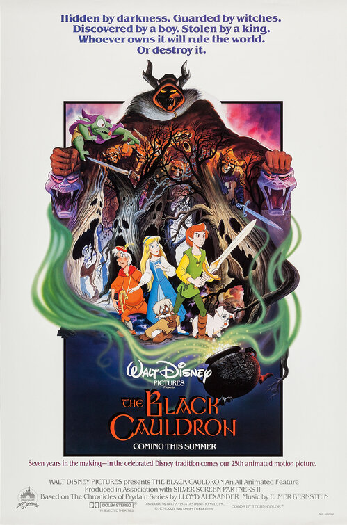 Imagem do Poster do filme 'O Caldeirão Mágico (The Black Cauldron)'