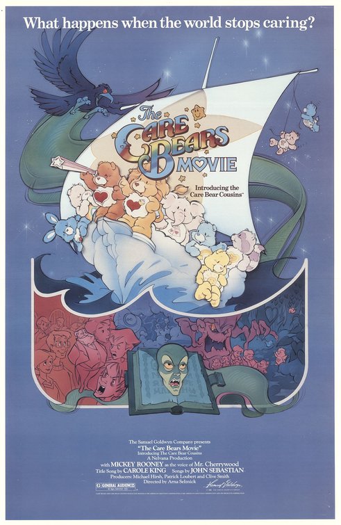 Imagem do Poster do filme 'As Novas Aventuras dos Ursinhos Carinhosos (The Care Bears Movie)'