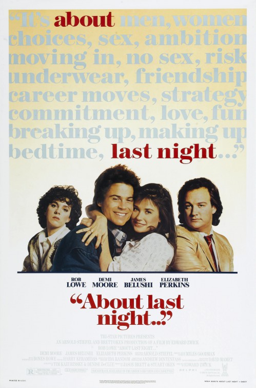 Imagem do Poster do filme 'About Last Night...'
