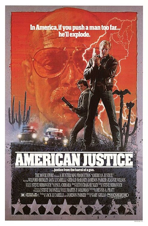 Imagem do Poster do filme 'American Justice - Assassinato a Sangue Frio (American Justice)'