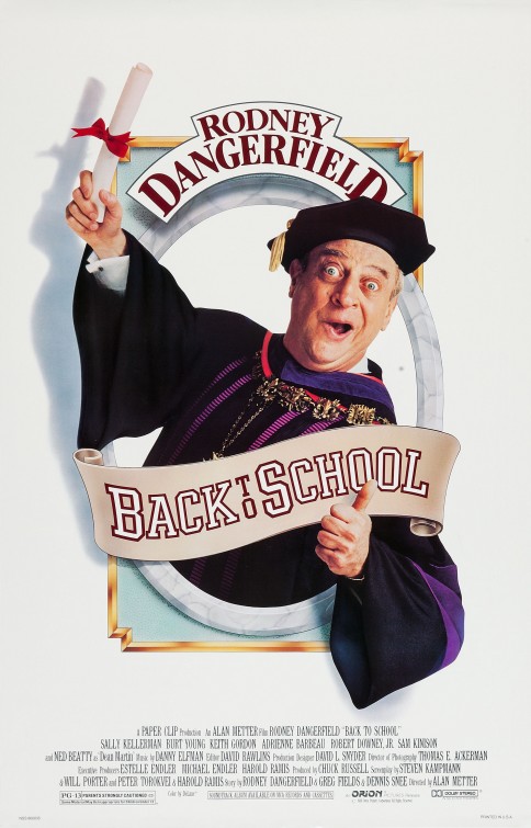 Imagem do Poster do filme 'De Volta às Aulas (Back to School)'