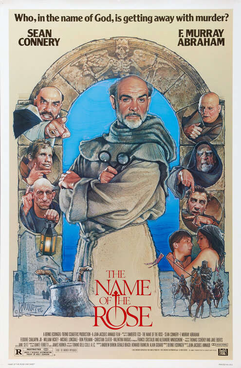 Imagem do Poster do filme 'O Nome da Rosa (The Name of the Rose)'