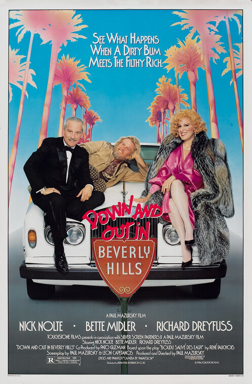 Imagem do Poster do filme 'Um Vagabundo na Alta Roda (Down and Out in Beverly Hills)'