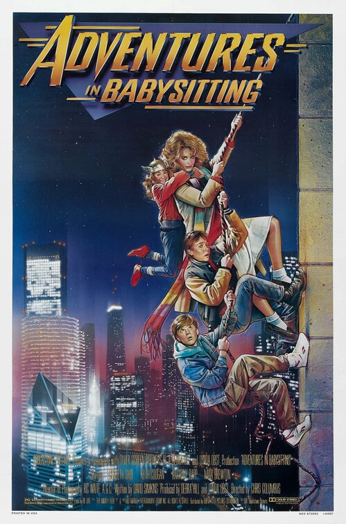 Imagem do Poster do filme 'Adventures in Babysitting'