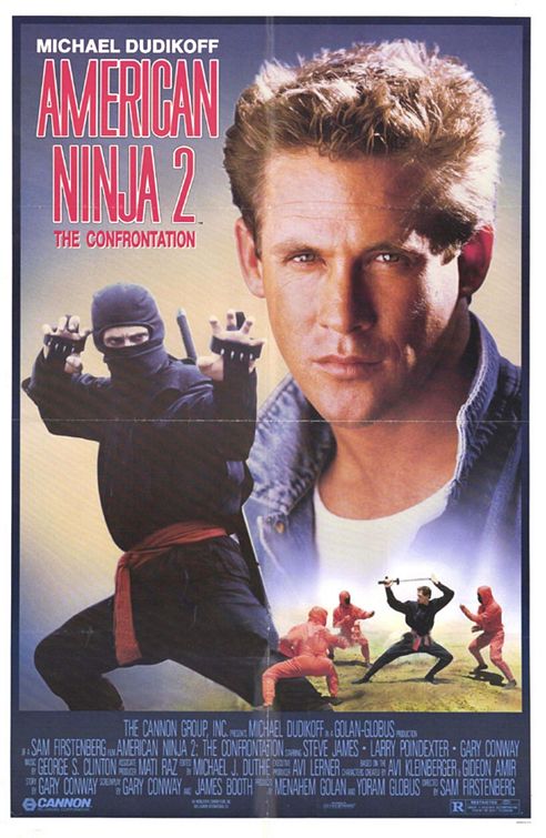 Imagem do Poster do filme 'American Ninja 2: The Confrontation'