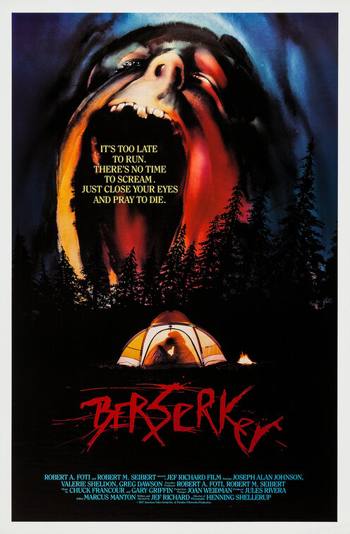 Imagem do Poster do filme 'O Vale Assassino (Berserker)'