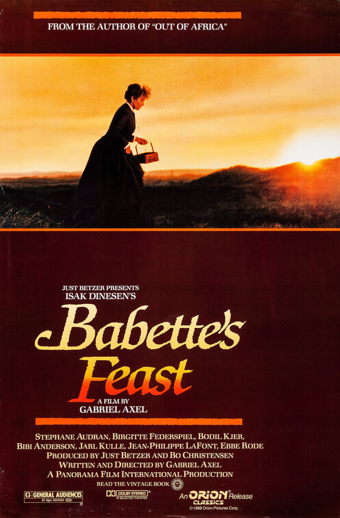 Imagem do Poster do filme 'A Festa de Babette (Babette's Feast)'