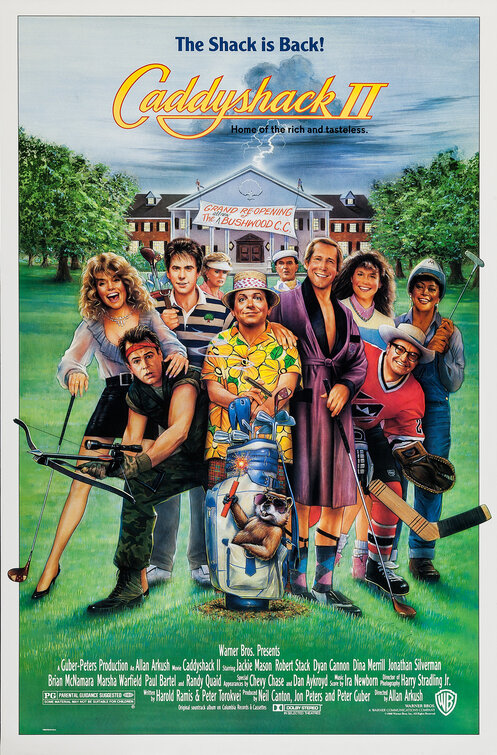 Imagem do Poster do filme 'Clube dos Pilantras 2 (Caddyshack II)'