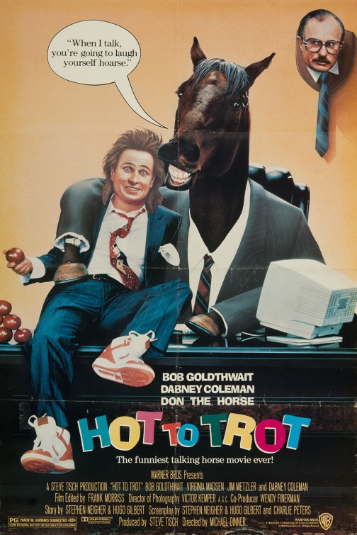 Imagem do Poster do filme 'O Cavalo Falante (Hot to Trot)'