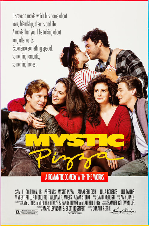 Imagem do Poster do filme 'Três Mulheres, Três Amores (Mystic Pizza)'