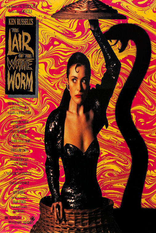 Imagem do Poster do filme 'A Maldição da Serpente (The Lair of the White Worm)'