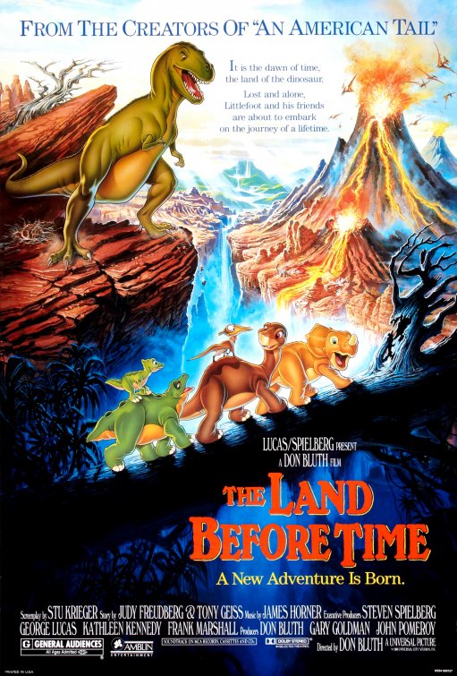 Imagem do Poster do filme 'Em Busca do Vale Encantado (The Land Before Time)'