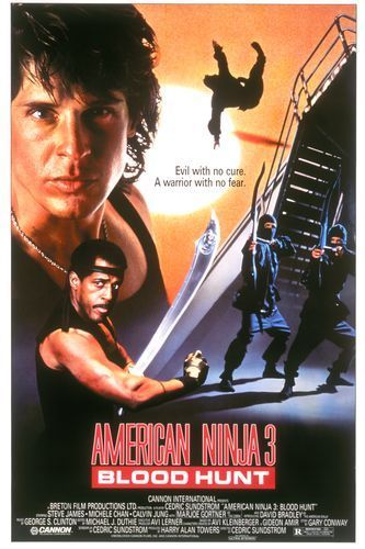 Imagem do Poster do filme 'American Ninja 3: Blood Hunt'